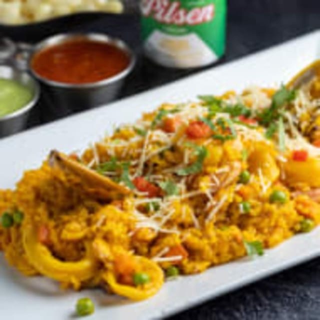 Arroz Con Mariscos.