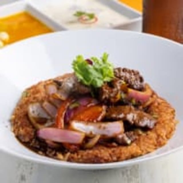 Tacu-Tacu Con Lomo Saltado.